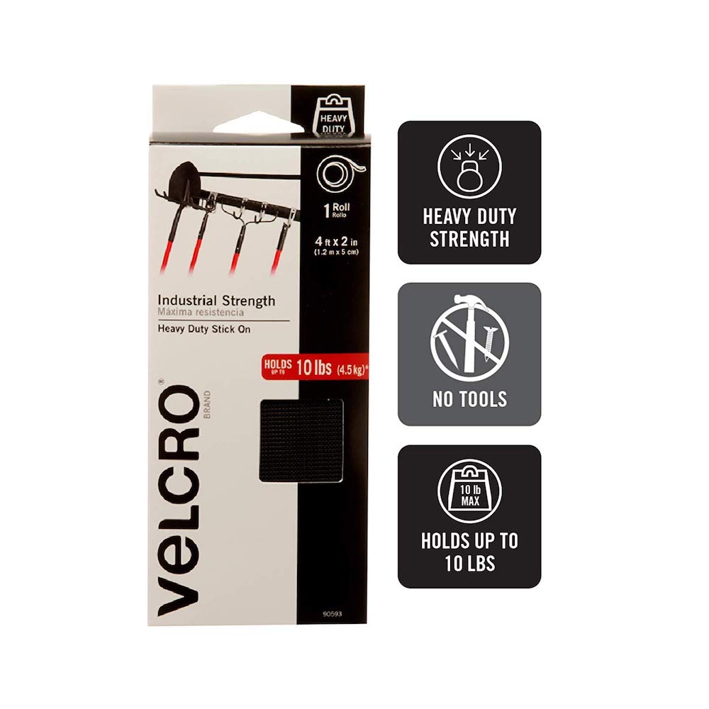 velcro brand 威扣品牌强力背胶魔术贴industrial strength 5cm宽