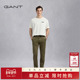 直筒商务通勤简约百搭休闲裤 GANT 男士 棉质舒适长裤 甘特春季 新款
