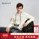 GANT 针织 复古学院休闲圆领长袖 甘特25年秋冬男士 纯棉绞花针织衫