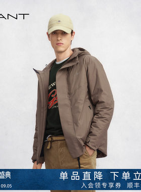 GANT/甘特男连帽休闲羽绒服外套