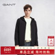 GANT 休闲运动夹克 纯色上衣弹力外套连帽简约时尚 甘特秋冬款 男士