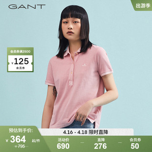 Polo衫 女士运动休闲透气翻领短袖 4203206 GANT甘特春夏新款