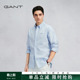 G49衬衫 纯色牛津纺衬衫 GANT 男士 通勤休闲衬衣 甘特26春新款