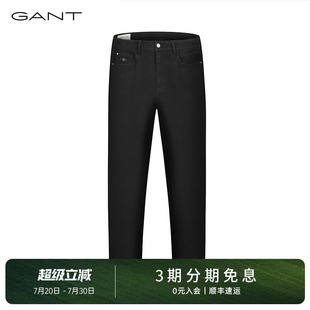 修身 男士 休闲通勤长裤 百搭休闲弹力中腰牛仔裤 甘特秋季 GANT 新款