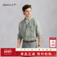 极简风衬衣干爽舒适长袖 衬衫 甘特2025新款 男士 100%亚麻 GANT