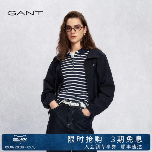 GANT/甘特女美式休闲老钱风夹克