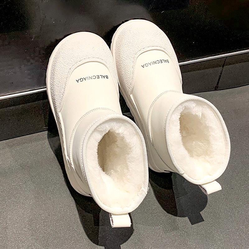 增高雪地靴女2025秋冬季新款加绒加厚短靴外穿防水厚底东北大棉鞋,女鞋,马丁靴,淘宝优惠券,粉丝福利购,淘宝优惠卷