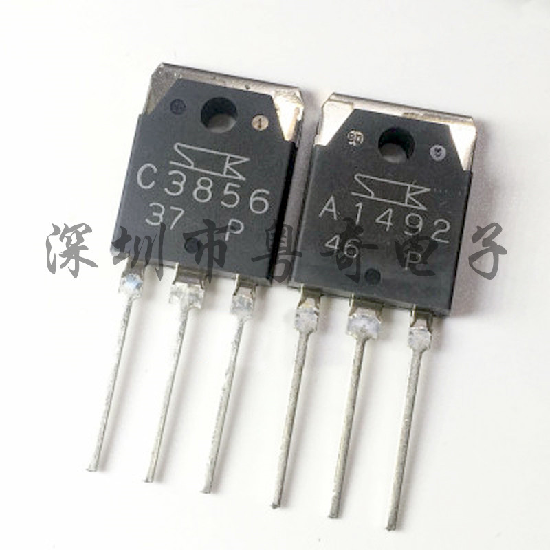 2SA1492 A1492 2SC3856 C3856 TO-3P 音频功放配对管三极管一对价