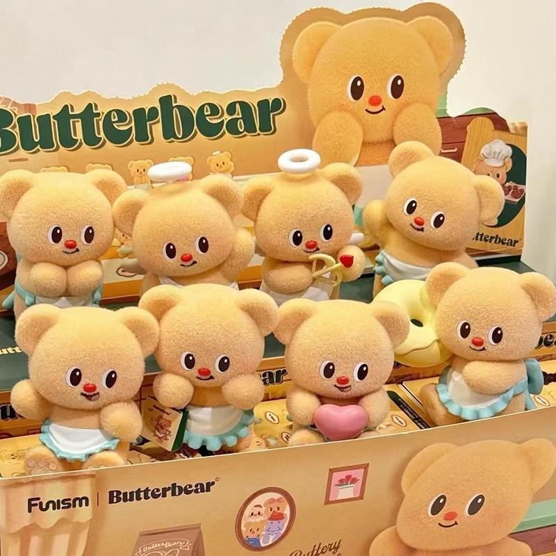 玩乐主义黄油小熊butterbear营业日盲盒送闺蜜女生毛绒玩偶礼物