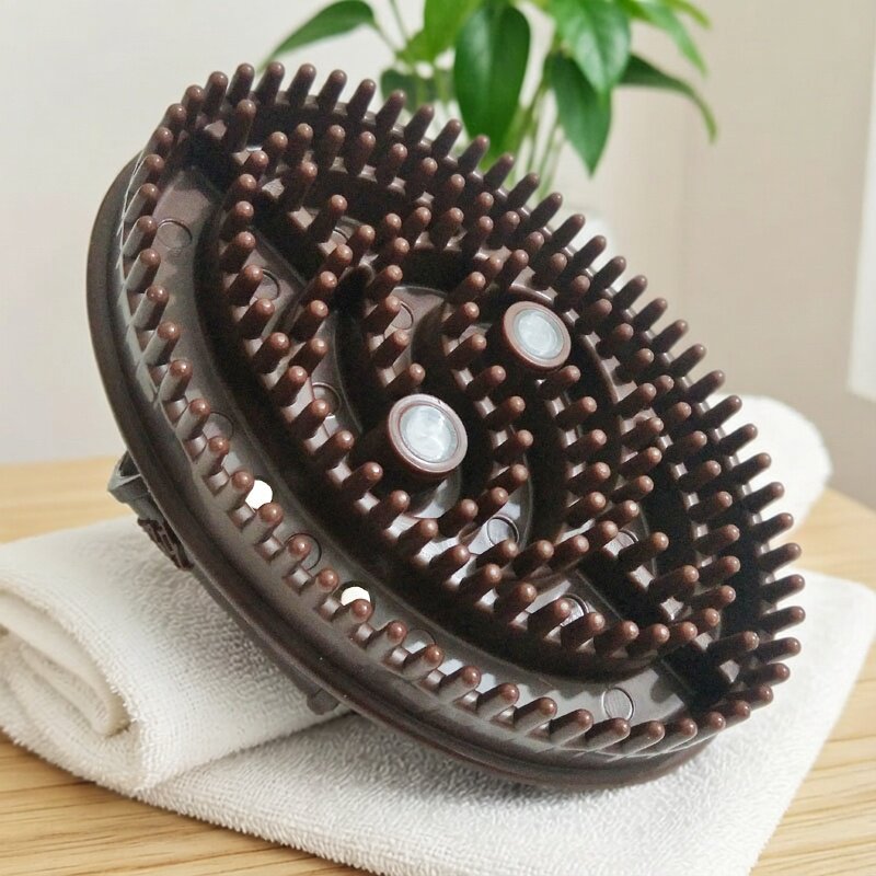 磁疗五行经络刷家用美容院刮痧精油摩羯刷腿肚全身筋络按摩刷刷瘦