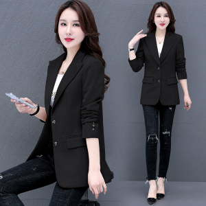 RY1831#卡其色西装外套女早春2022新款高级感气质休闲咖色西服上衣小个子