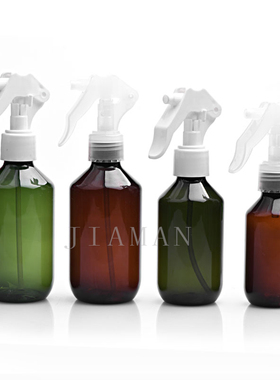 100ml150ml200ml300ml400ml细脖瓶棕色绿色小老鼠喷雾瓶分装瓶