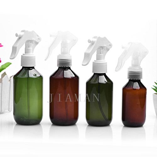 100ml150ml200ml300ml400ml细脖瓶棕色绿色小老鼠喷雾瓶分装瓶