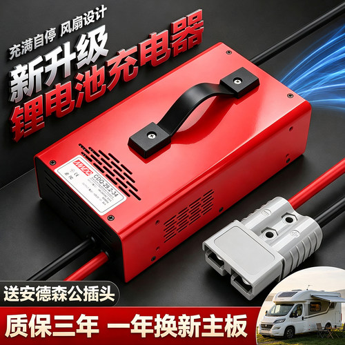 三元锂电池充电器12v24v40A电池