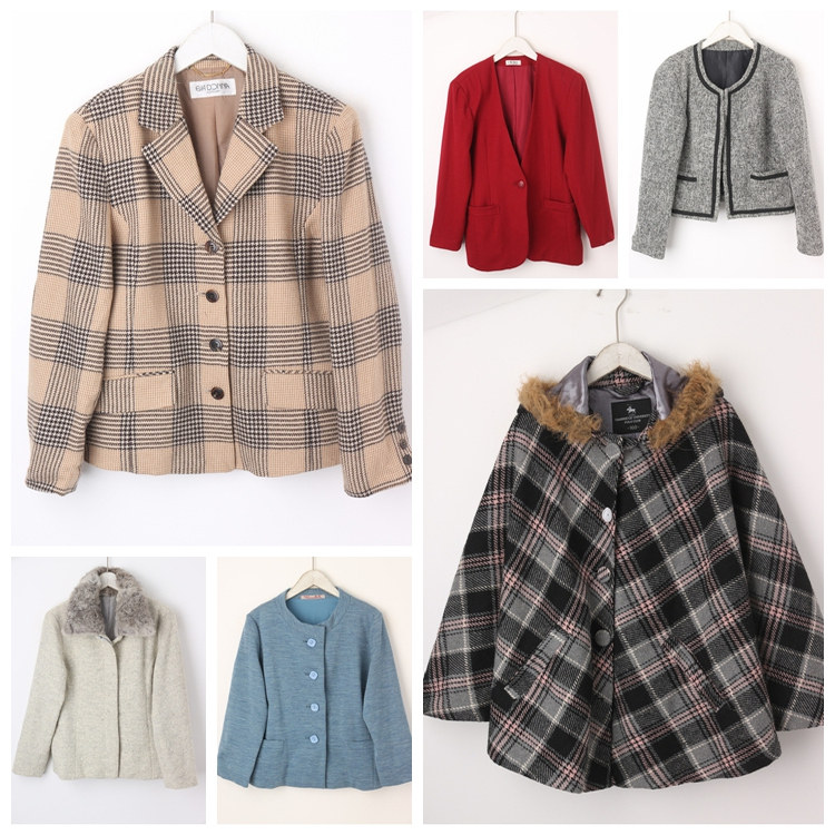 古着vintage西装中古日系男女西服JK复古英伦商务学院风孤品13
