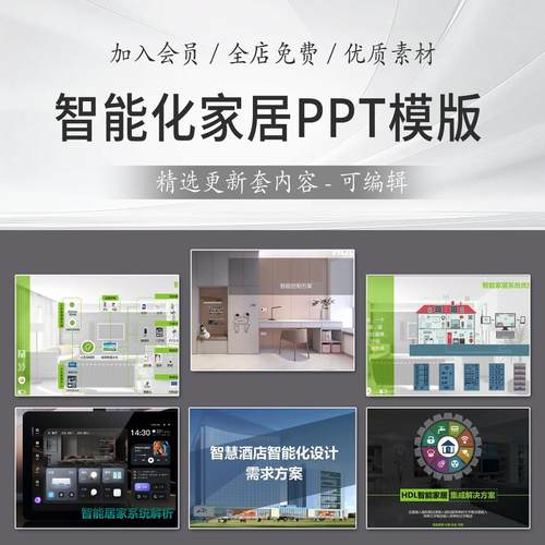 智能家居室内设计方案文本家装全屋智能化控制系统改造PPT模板