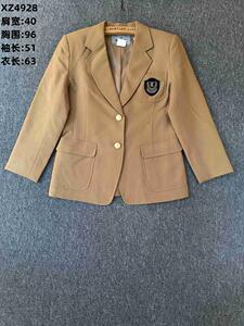 日本学生校服装班服秋冬西装外套