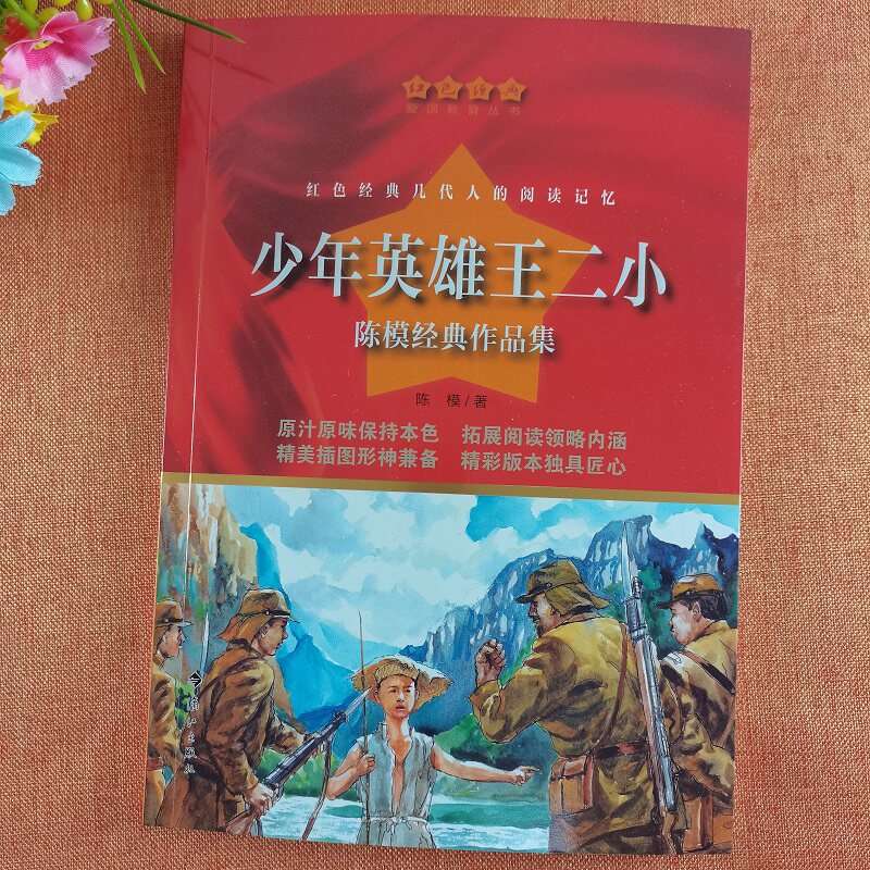 中国红色经典儿童读物小英雄王二小爱国教育文学书籍写给青少年的党史