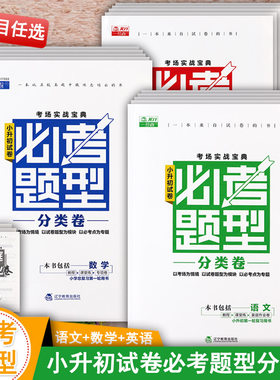 小升初必考题型分类卷专项练习