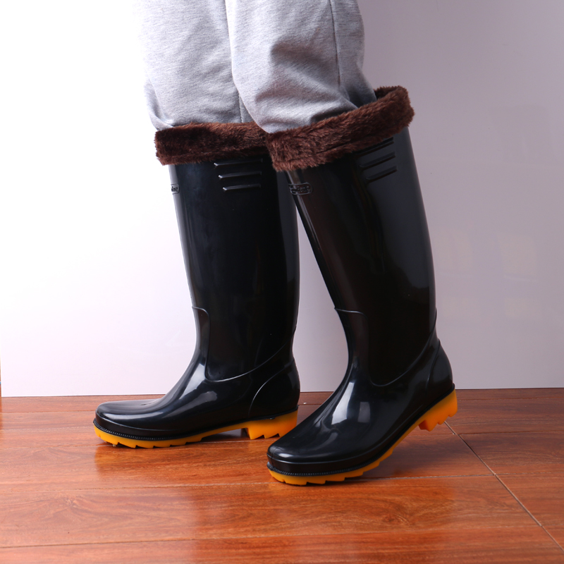 Chaussures - bottes caoutchouc homme pour printemps - semelle tendon - Ref 963127 Image 3