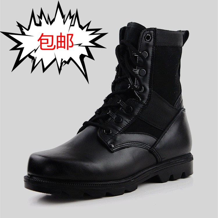 Boots militaires pour homme - amortissement - Ref 1396751 Image 1