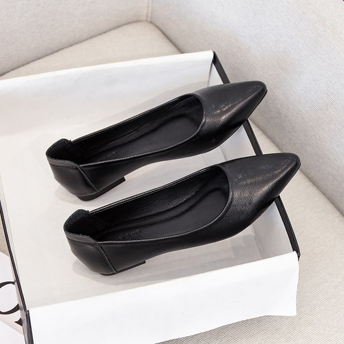 其他工作鞋女尖头平底厂家直销