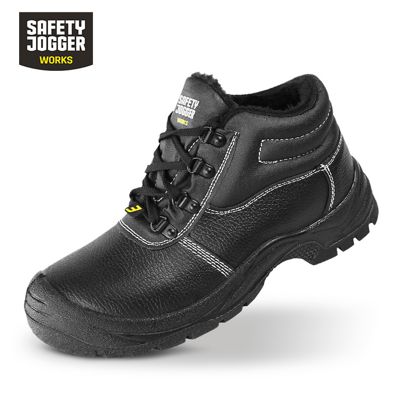 LABOR PROTECTION SHOES AUTUMN AND WINTER COTTON SHOES FLEECE COLD SMASHING PUNCTURE SAFETY WORK SHOES SADDLE SADDLES BESTBOY252