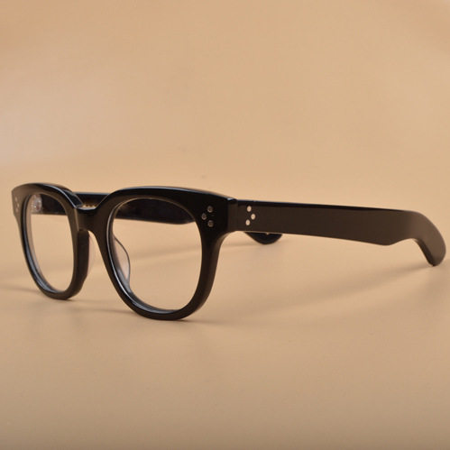 欧美明星同款眼镜VILDA余文乐复古眼镜配眼镜架女近视眼镜框男