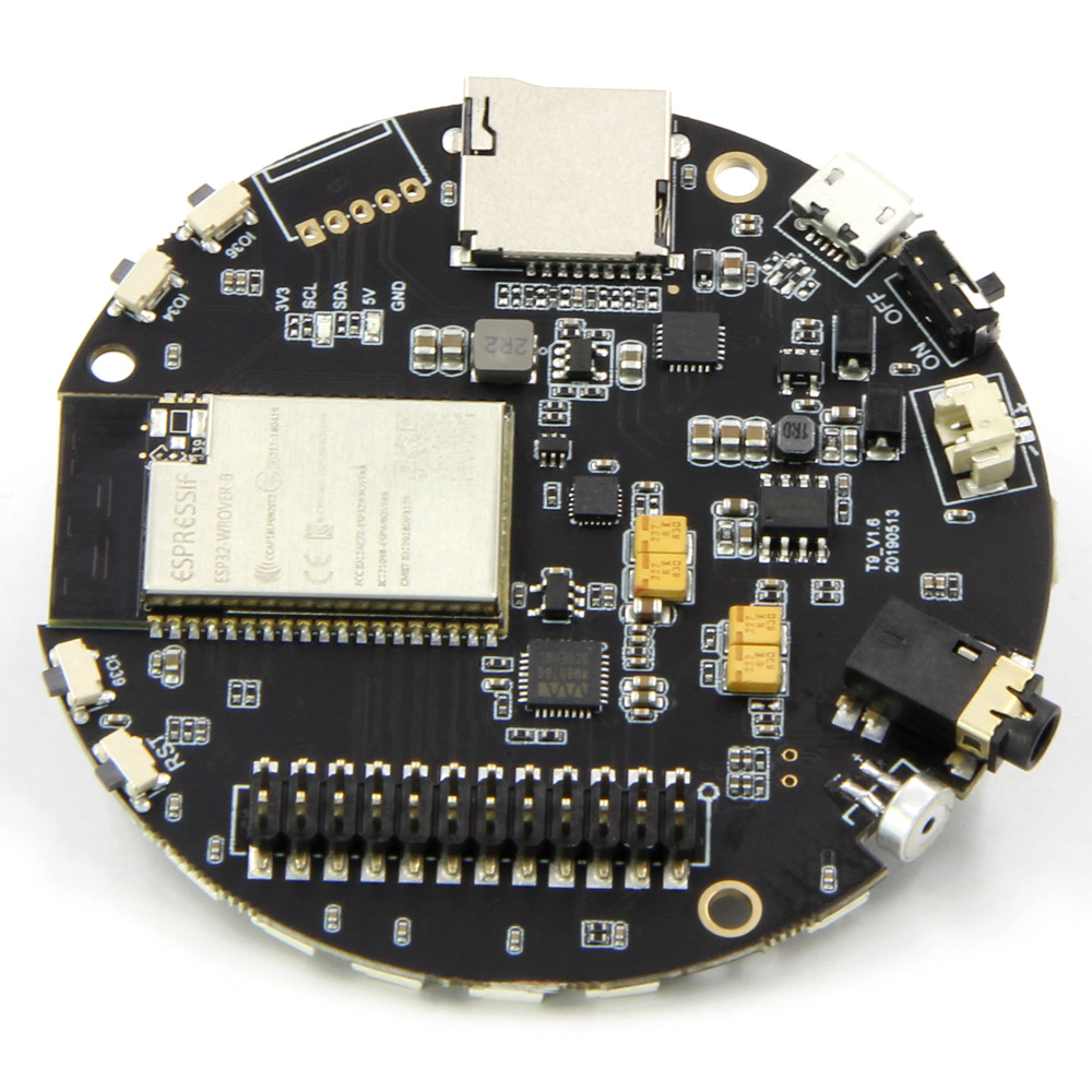 TAudioV1.6 ESP32-WROVER SD蓝牙wifi模块 MPU9250 WM8978 12Bits 电子元器件市场 其他物联网器材 原图主图