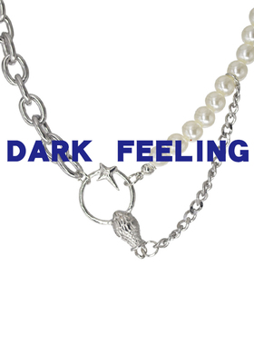 复古蛇形小众设计饰品珍珠项链