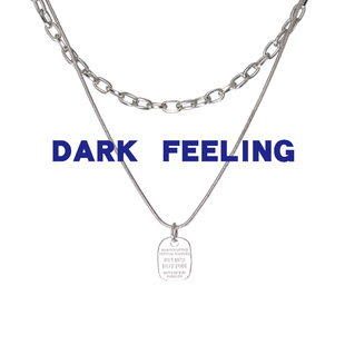 钛钢2020年新款 项链女ins嘻哈轻奢小众锁骨链秋冬高档毛衣链长款