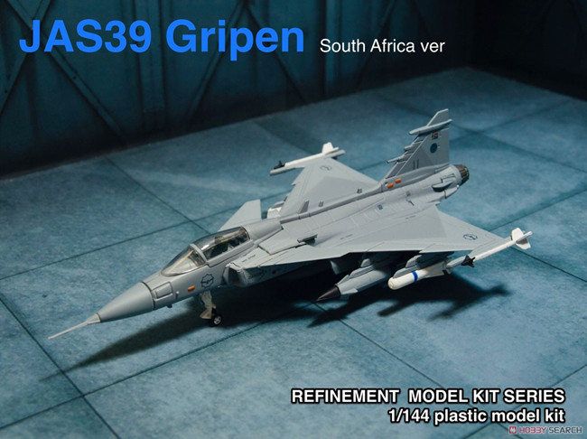 中古物 HMA Gripen Model 1/144 JAS39 鹰狮战斗机 拼装模型 玩具/童车/益智/积木/模型 飞机模型 原图主图