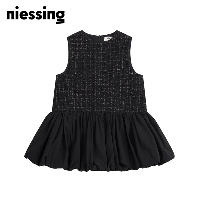 NIESSING/尼辛小香风气质连衣裙