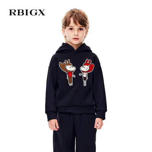RBIGX/瑞比克小龙人图案卫衣