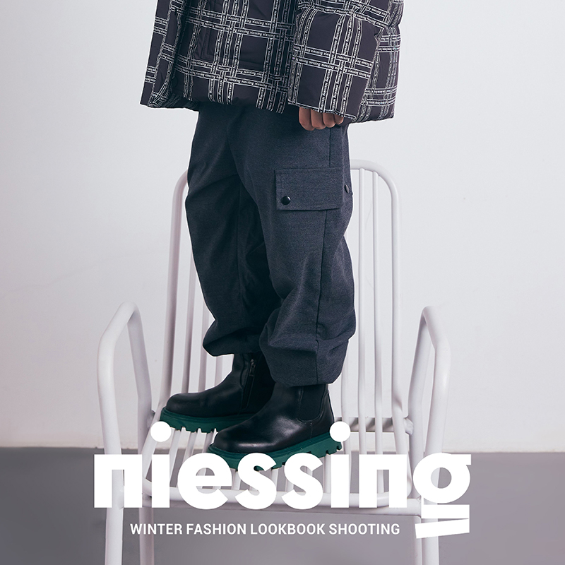 NIESSING多口袋设计感工装裤