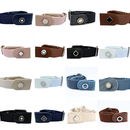 2025新款小香风隐形腰带懒人皮带