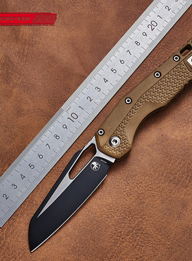 美国Microtech微技术正品MSI微星M390MK高硬EDC户外野营便携折刀