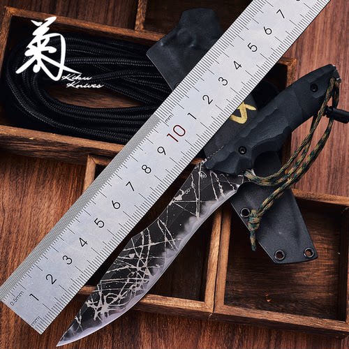 KIKU正品松田菊男手工研磨直刀