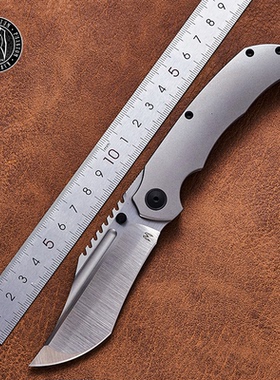 美国进口Merriken梅林肯小章鱼二代量产钛合金Magnacut小折刀EDC