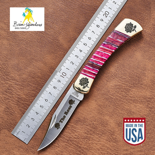 BUCK折刀手工限量收藏正品进口