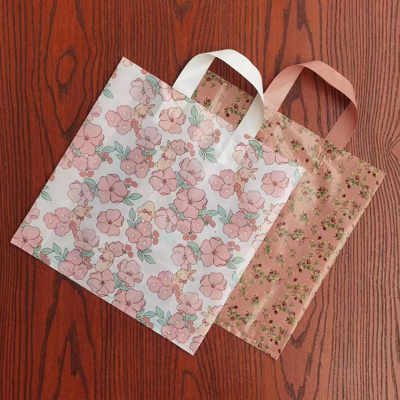 礼物塑料包装袋 新款手提胶袋 男女服装手拎袋子礼品袋服饰购物袋