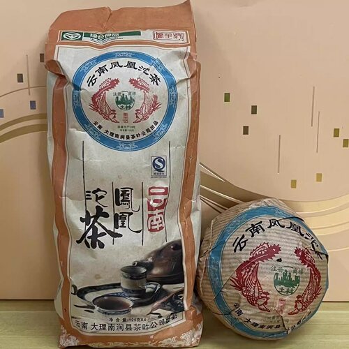 云南土林凤凰沱茶陈年老生茶500g