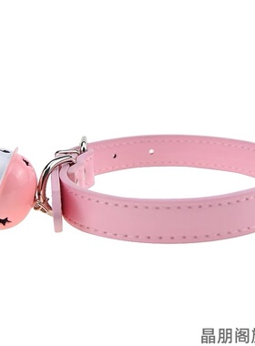 蕾丝铃铛项圈女蝴蝶结性