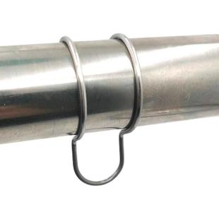 晒衣服室内风圈单钩伸缩拆管易装衣勾定神套管晾衣杆晒衣防风扣