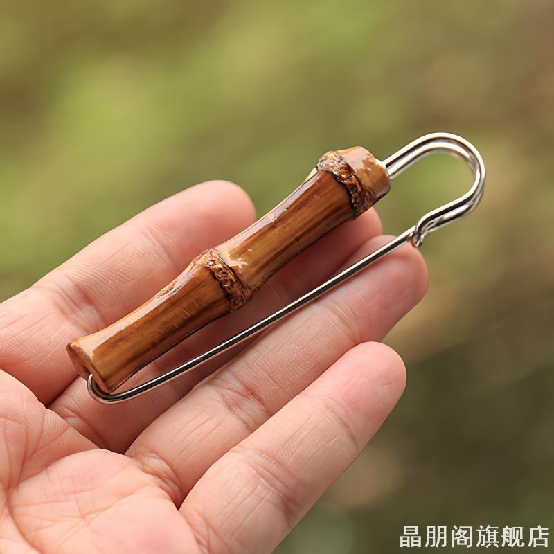 别针竹节胸针固定复古风烤漆装饰别子款扣创意节节高围巾木质