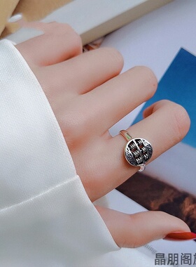 越南沙金戒指男款女士情