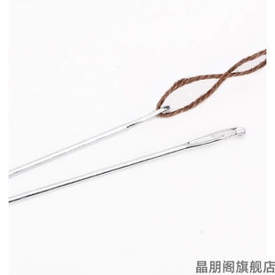 针线大孔大眼包机麻绳装订包缝特大号老式加长款麻袋针加粗大头针