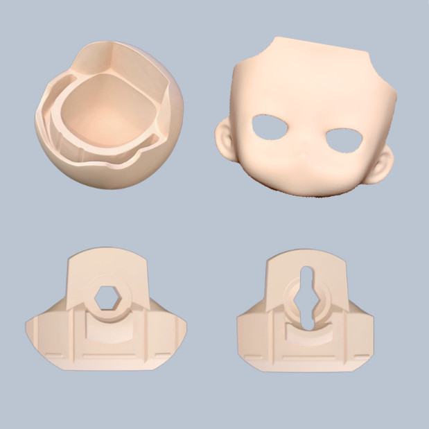 瑕疵ob11gsc空白白脸p9ufdoll12开眼光头替换YMYob22空头小铃