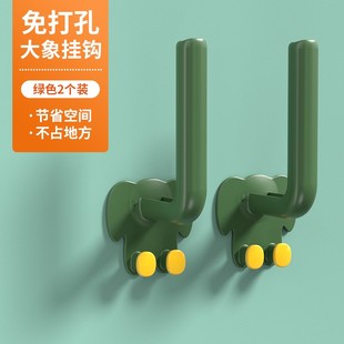 挂钩厨房万能免打孔粘贴牢固壁挂式厕纸玄关锅盖可爱挂衣架无痕
