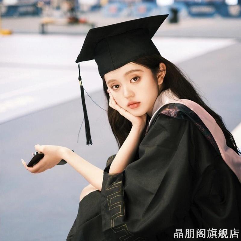 新款固定毕业帽成人礼帽
